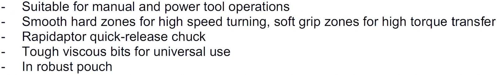 ידית מברג עם סט ביטים וורה WERA 05051043001 KRAFTFORM KOMPAKT KK 60 ESD TEXT